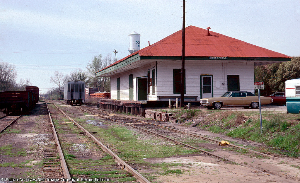 Former Central of Railway depot located on Southern Railway's